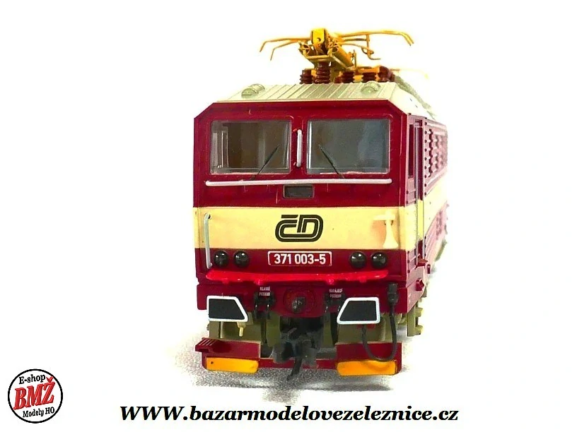 Kuehn - DSS - Elektrická lokomotiva 371 003 ČD Bastard TT