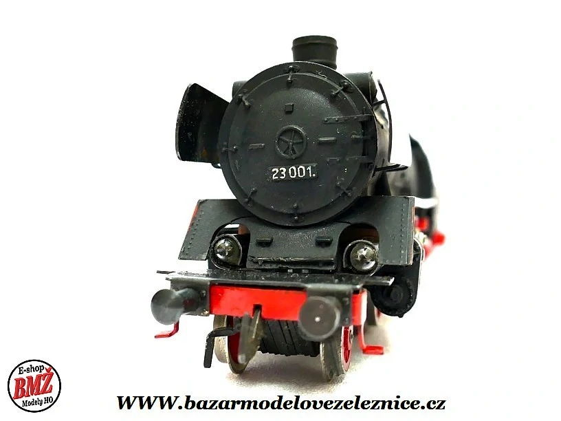 Piko DDR - DC - Parní lokomotiva BR 23 001 DR  - HO