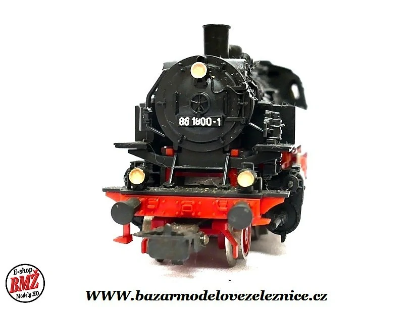 Piko DDR - DC - Parní lokomotiva BR 86 1800 DR - HO