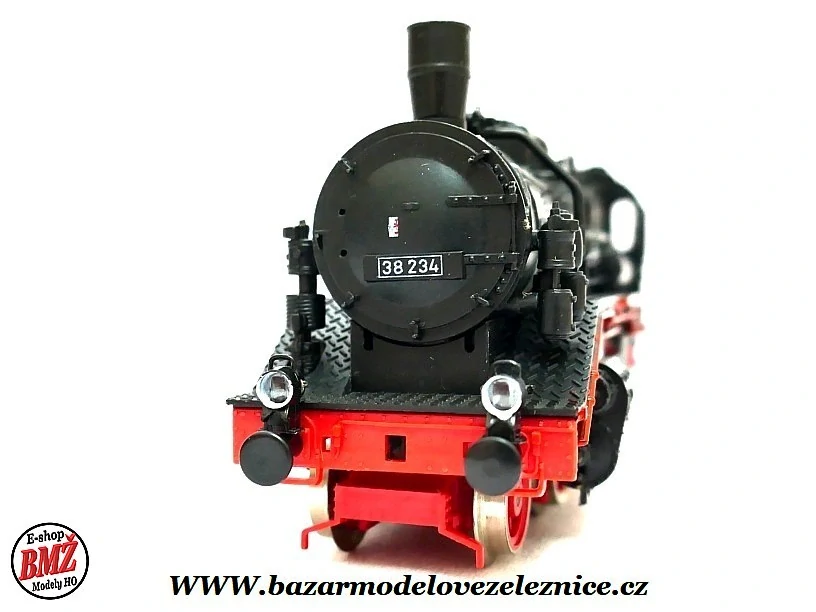 Piko DDR - DC - Parní lokomotiva BR 38 234 DR - HO
