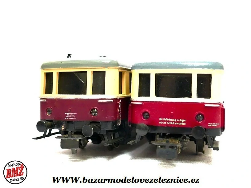 PIKO DDR - DC - Motorová souprava VT 135 DR - HO