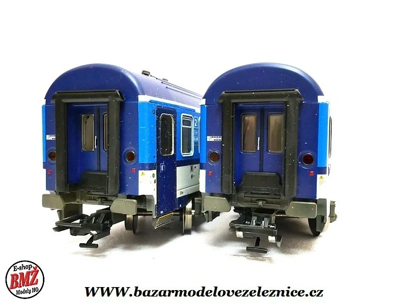 Roco - Set 2 os. vozů 2 tř. Bmz ČD, Eurofima  - HO
