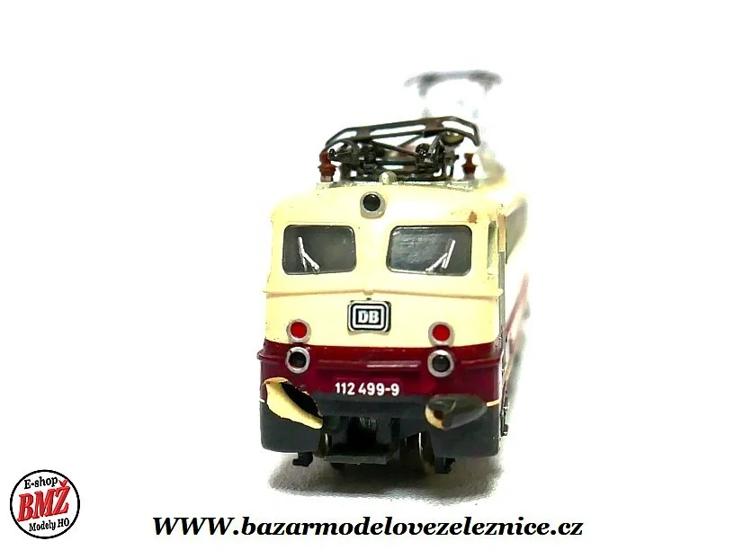 Minitrix - DC - Elektrická lokomotiva BR 112 DB - N
