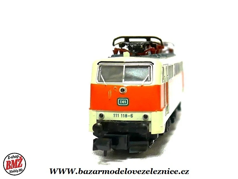 Minitrix - DC - Elektrická lokomotiva BR 111 DB - N