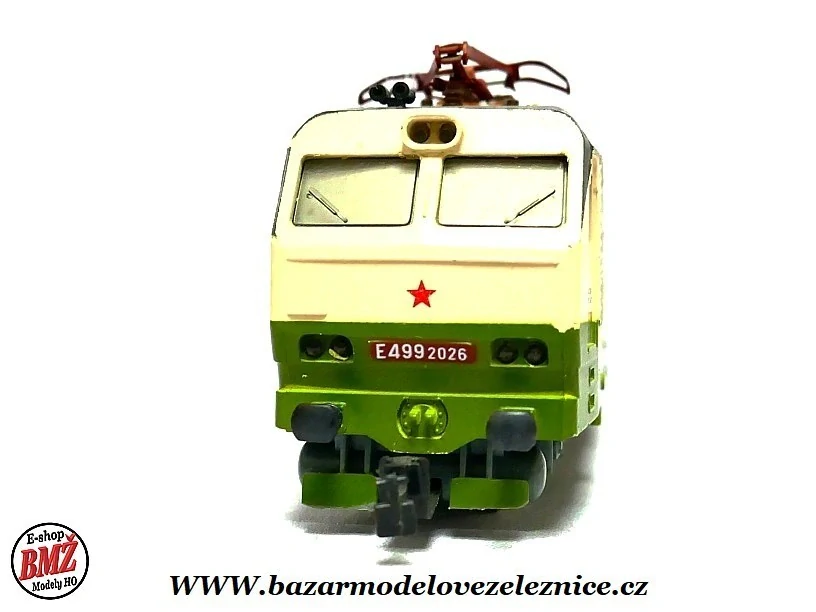 Piko DDR - DC - Elektrická lokomotiva E 499 2026 ČSD - HO