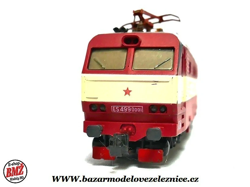 Piko DDR - DC - Elektrická lokomotiva ES 499 0001 ČSD - HO
