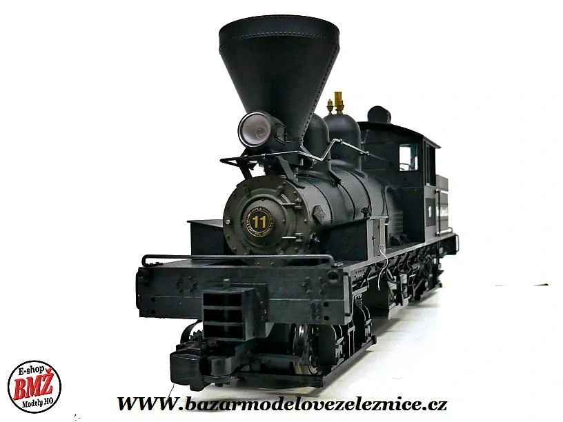 Bachmann - Parní lokomotiva „Pardee & Curtin Lbr. Co.“ a číslem 11.- G  