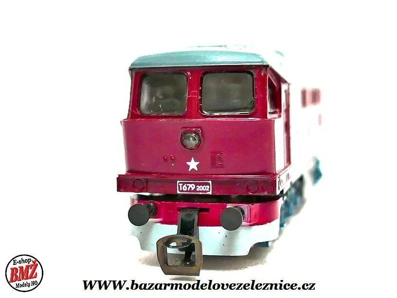 BTTB - Dieselová lokomotiva T 679 ČSD - TT