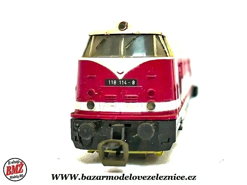 BTTB - Dieselová lokomotiva BR 118 114 DR - TT