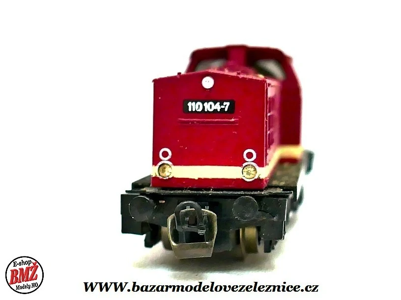 BTTB - Dieselová lokomotiva BR 110 104 DR - TT