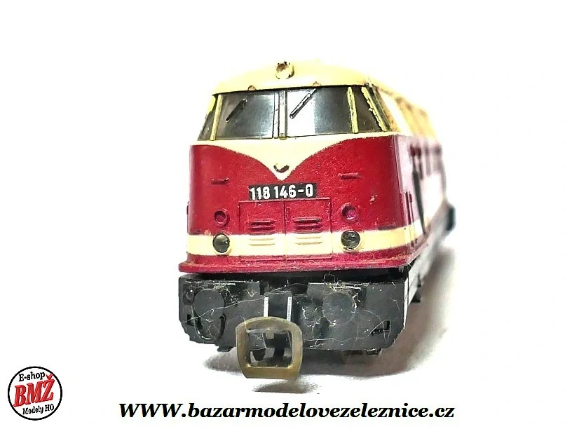 BTTB - Dieselová lokomotiva BR 118 145 DR - TT