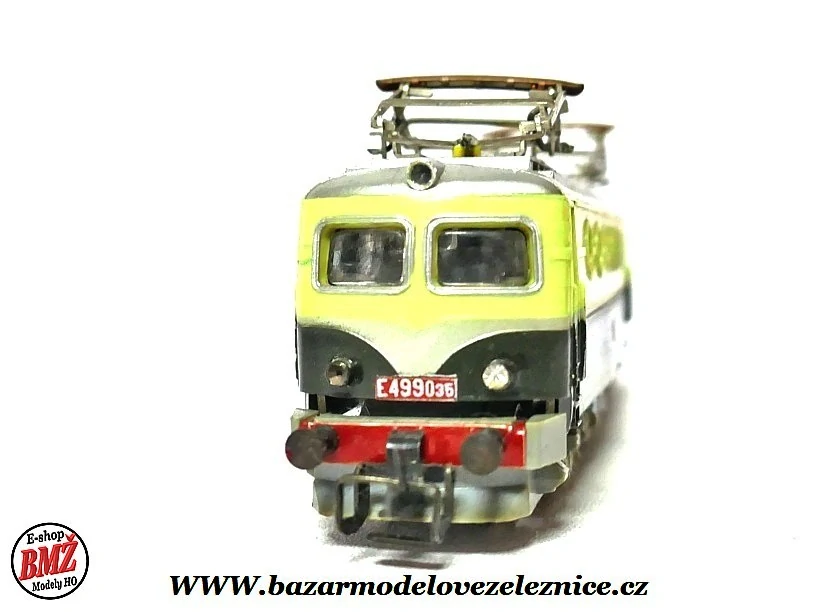 BTTB - Elektrická lokomotiva E 499 ČSD - TT