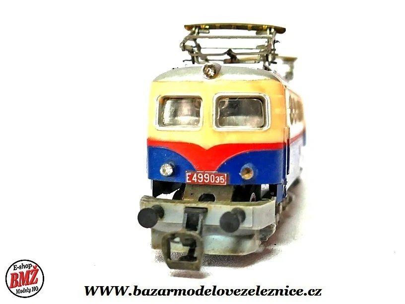 BTTB - Elektrická lokomotiva E 499 ČSD - TT