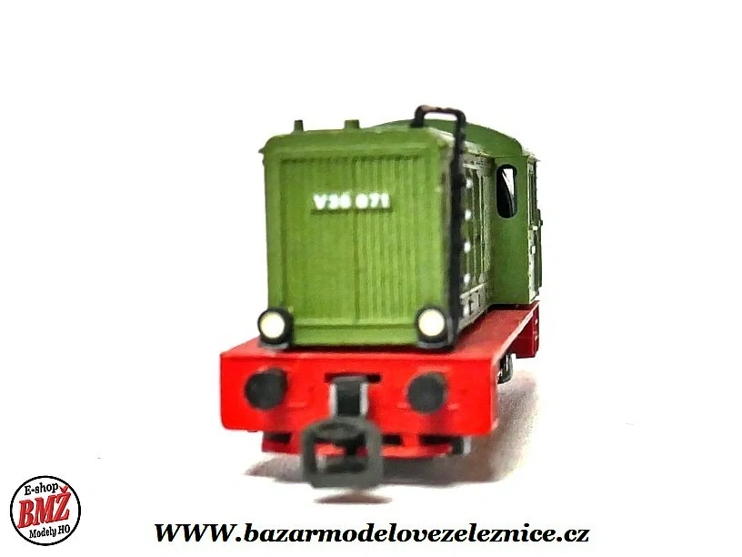 BTTB - Dieselová lokomotiva V 36 021 DR - TT