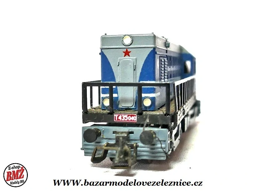 BTTB - Dieselová lokomotiva T 435 040 ČSD - TT