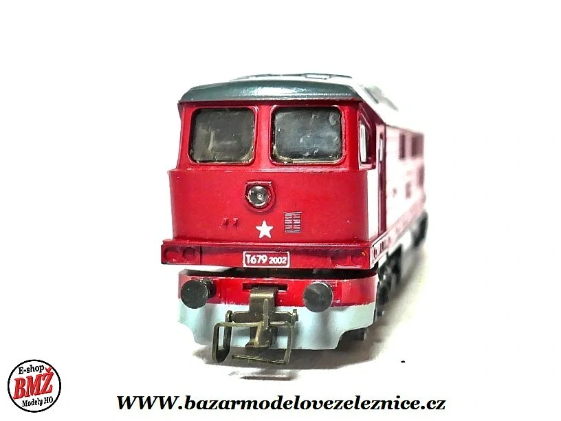 BTTB - Dieselová lokomotiva T 679 2002 ČSD - TT