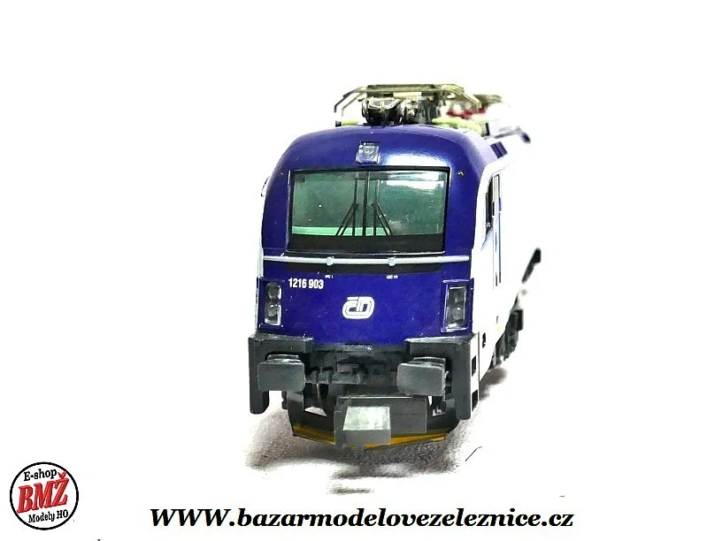 Hobbytrain - DCC + ZVUK- Elektrická lokomotiva RH 1216 903 CD Intercity - N