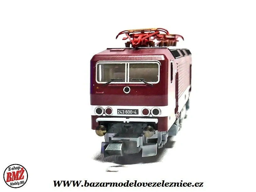Minitrix - DC - Elektrická lokomotiva BR 143 DR - N