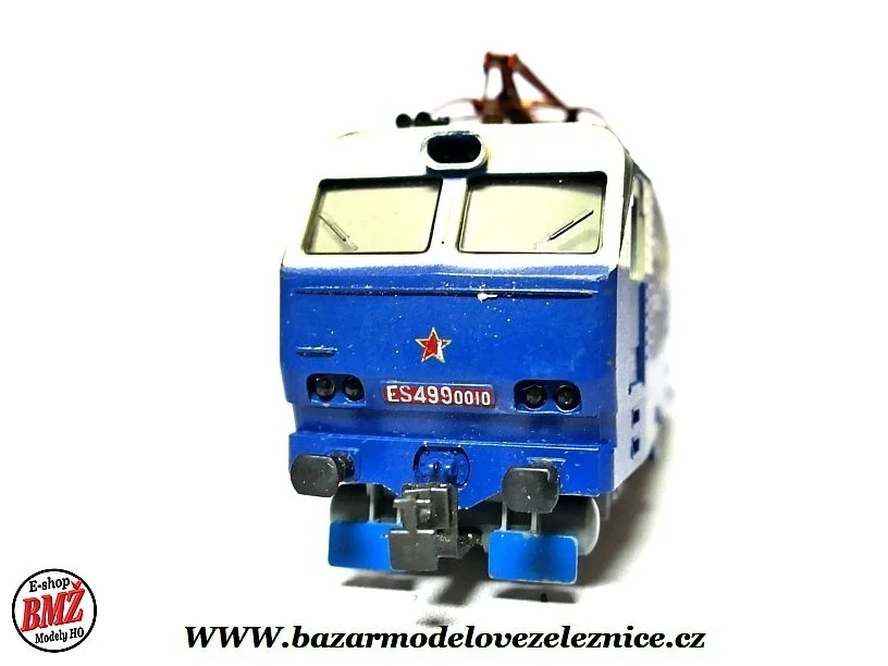PIKO DDR - DC - Elektrická lokomotiva ES 499 ČSD -HO