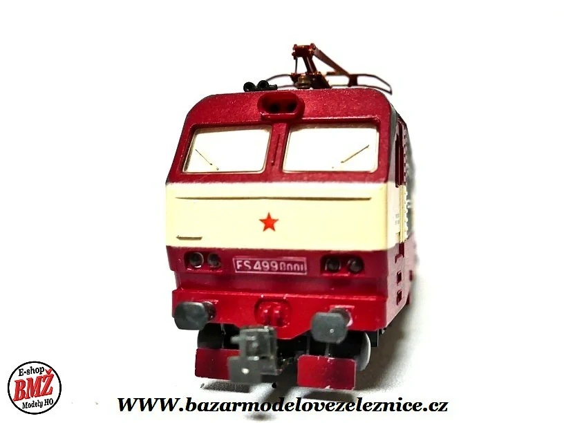PIKO DDR - DC - Elektrická lokomotiva ES 499 ČSD -HO