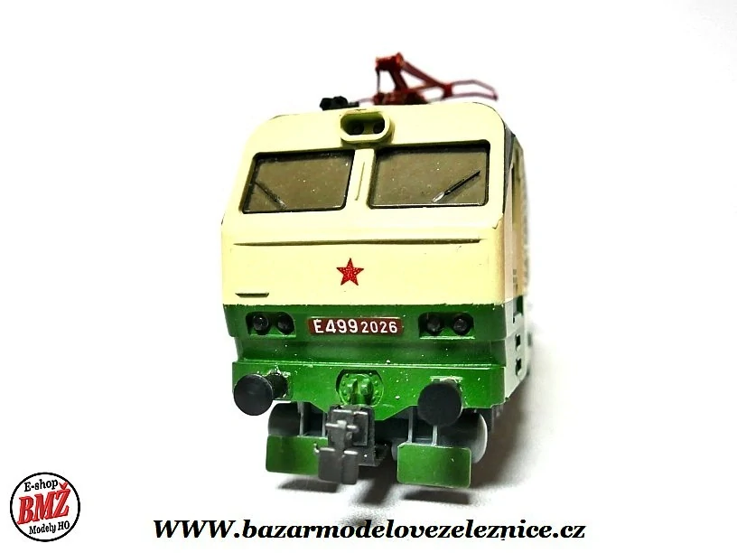 PIKO DDR - DC - Elektrická lokomotiva ES 499 ČSD -HO