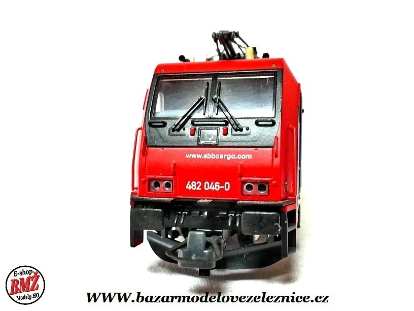 Trix - DCC + ZVUK - Elektrická lokomotiva BR 482 046 SBB Cargo cargo - HO