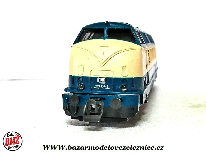 Tillig - DC - Dieselová lokomotiva BR 221 DB - TT