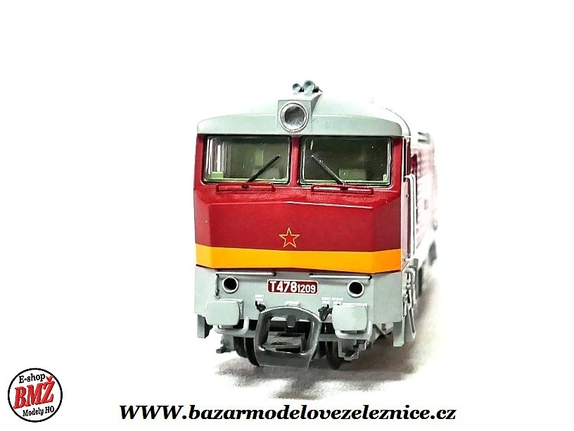 Roco - DCC - Dieselová lokomotiva T 478.1209 ČSD - TT