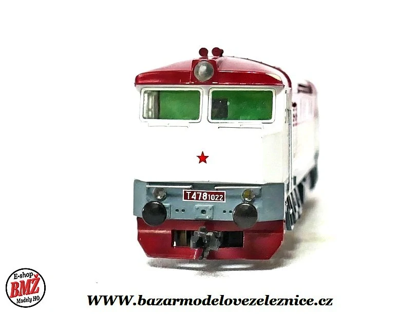 MTB - DSS - Dieselová lokomotiva T 478 1022 ČD - TT