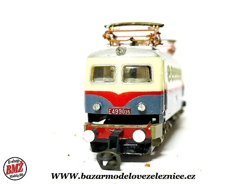 BTTB - Elektrická lokomotiva E 499 ČSD - TT