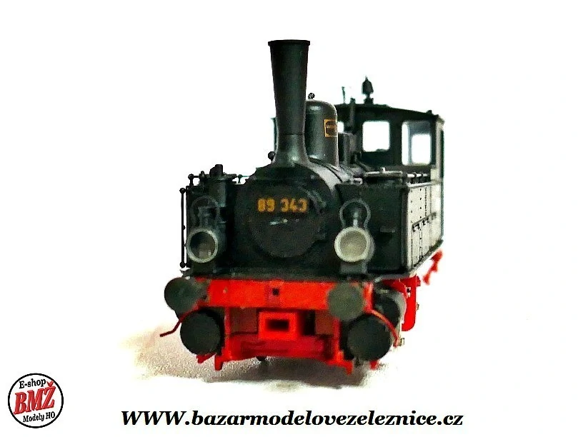 Brawa - DC - Parní lokomotiva BR 89 343 DRG - HO