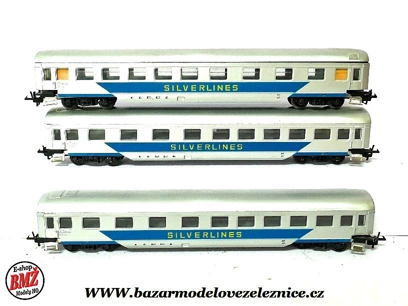 Zeuke - Set V 200 Silverlines + 3 os. vozy - TT