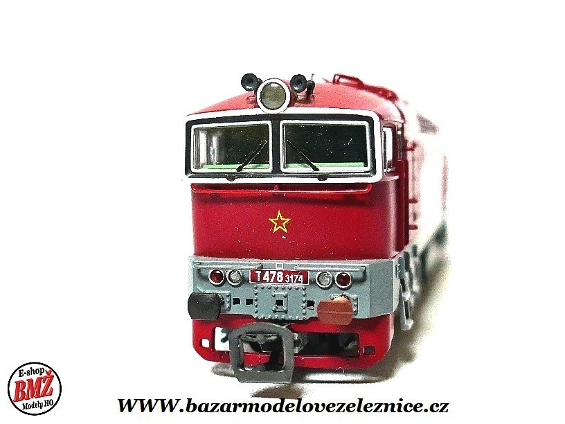 Roco - DSS - Dieselová lokomotiva T 478 3174 ČSD - TT