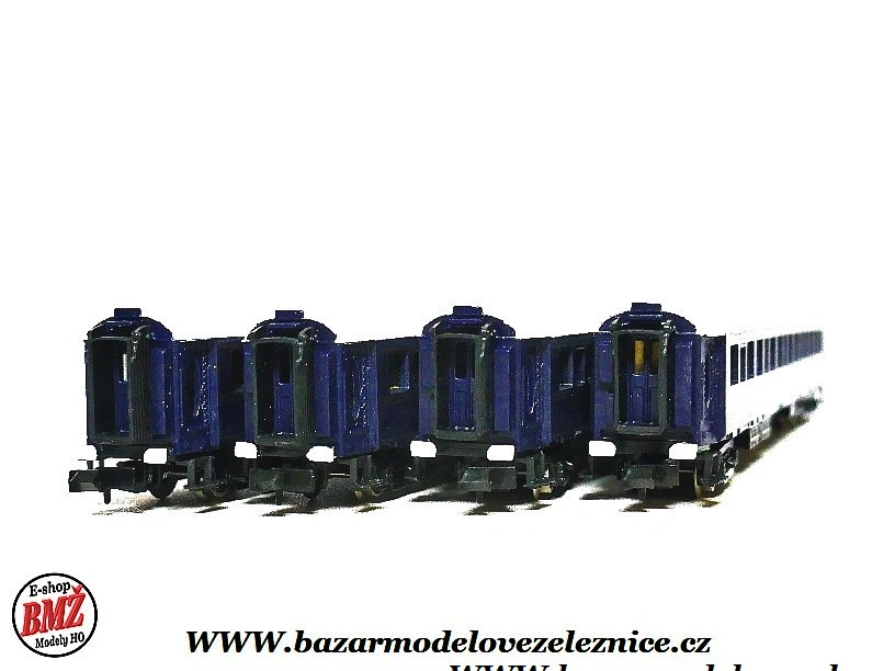 Darstaed - Set 4 osobních vozů Ciwl Orient Express - N