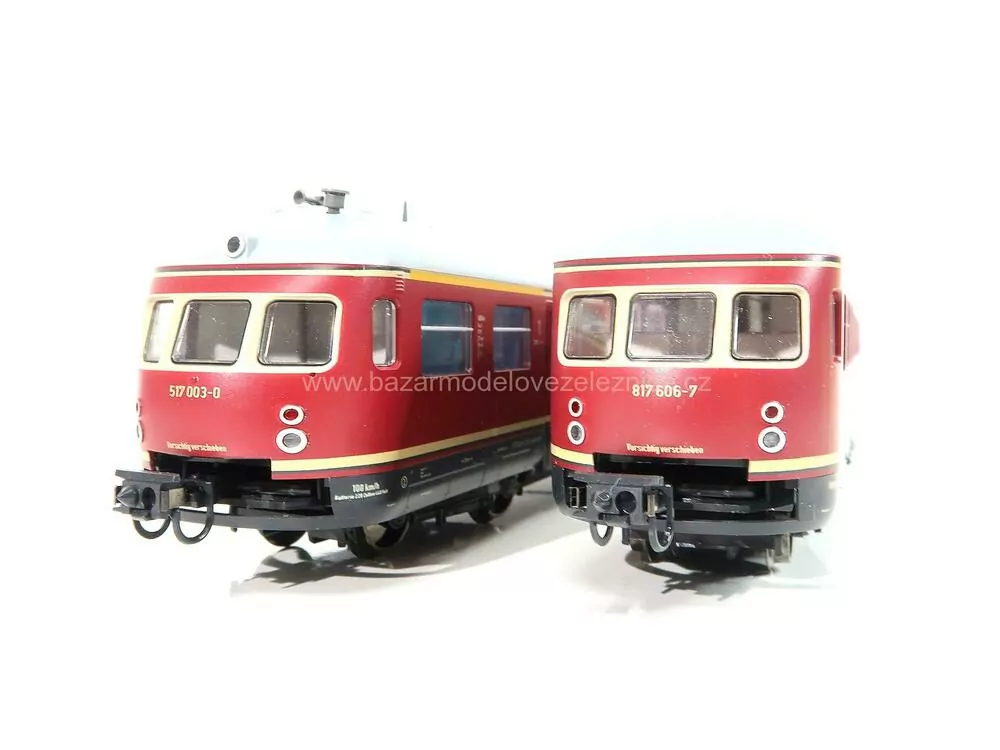 Kato - DCC - Dieselová Souprava ETA 517/817 DB Limburger Zigarre - HO