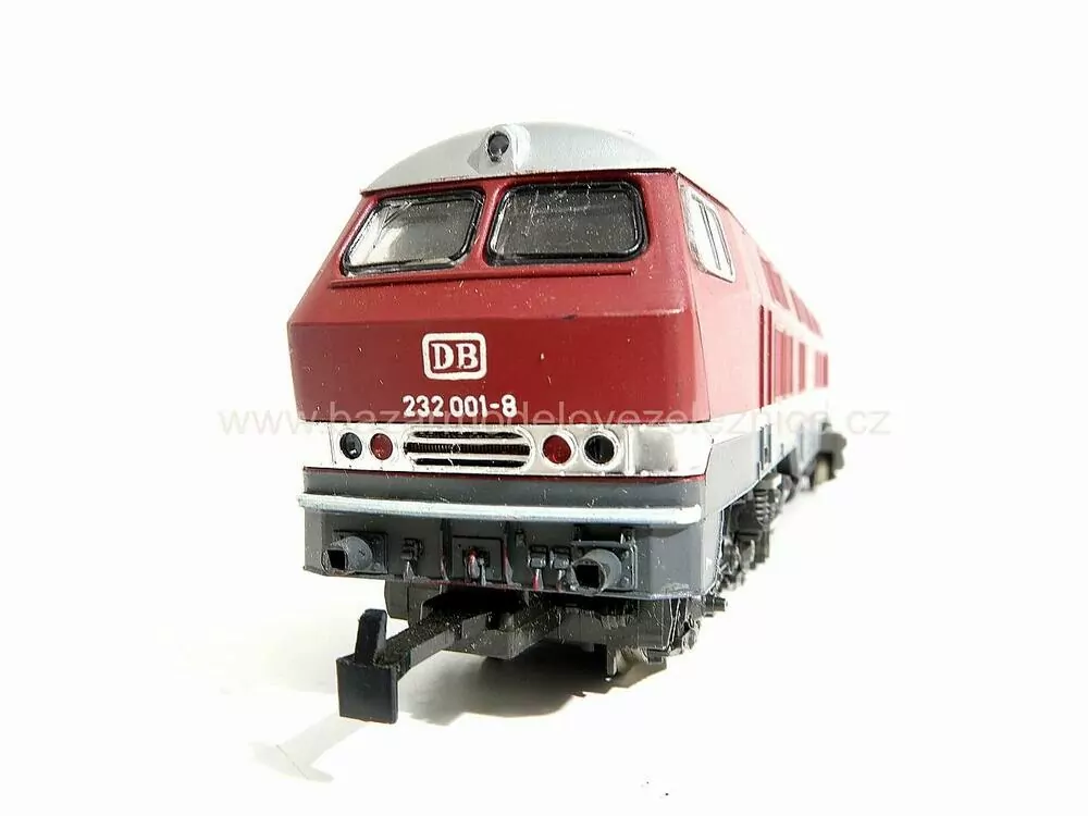 Rivarossi - DC - Dieselová lokomotiva br 232 001 DB - HO