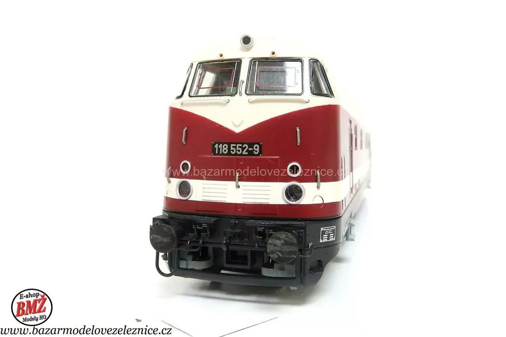 Roco - DCC + Henning Sound - Dieselová lokomotiva BR 118 552 DR - HO