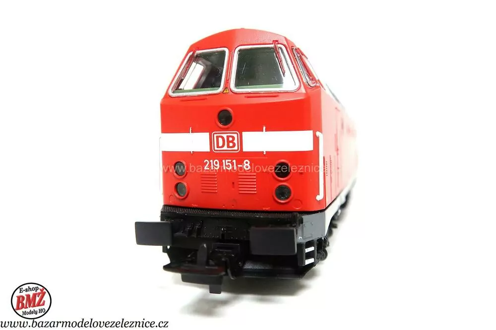 Nové Piko Expert - DCC - Dieselová lokomotiva BR 219 151 DB AG- HO