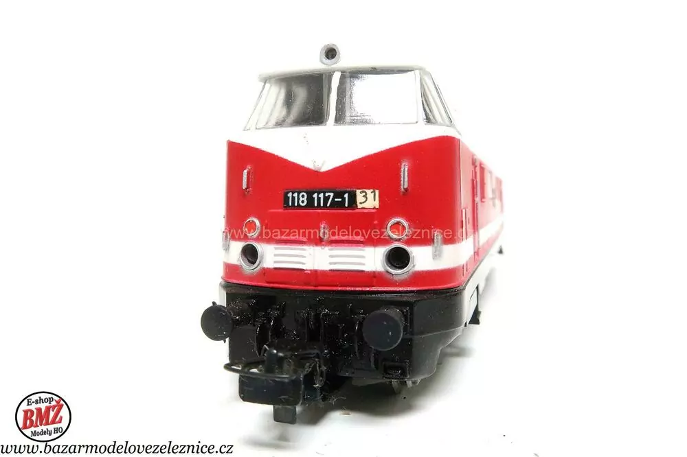 Piko DDR - DC - Dieselová lokomotiva BR 118 117 DR - HO