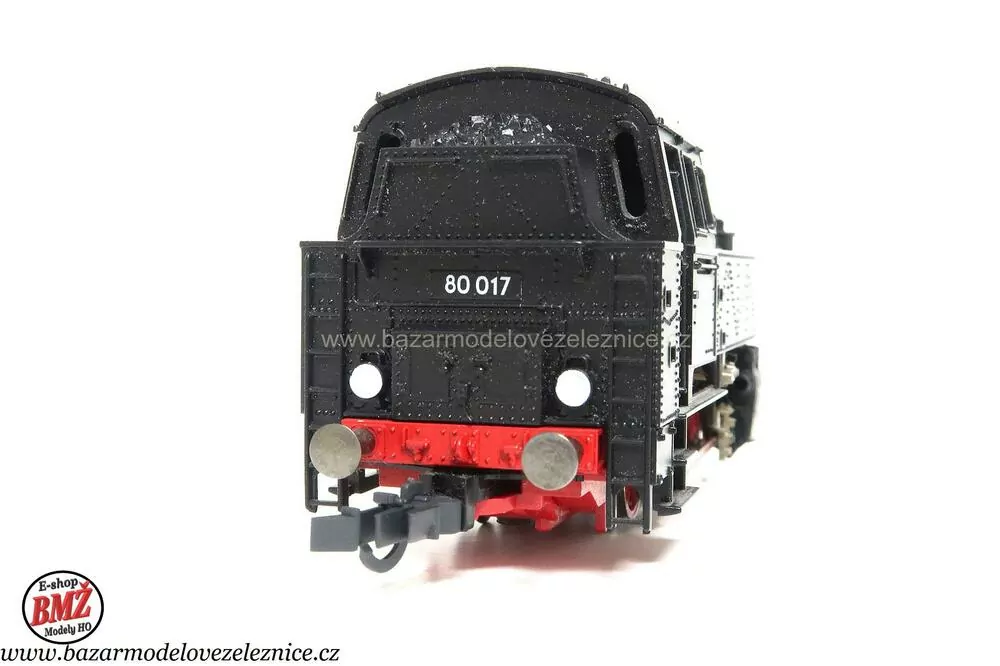 Roco - DCC s kouř. generátorem - Parní lokomotiva BR 80 017 - HO