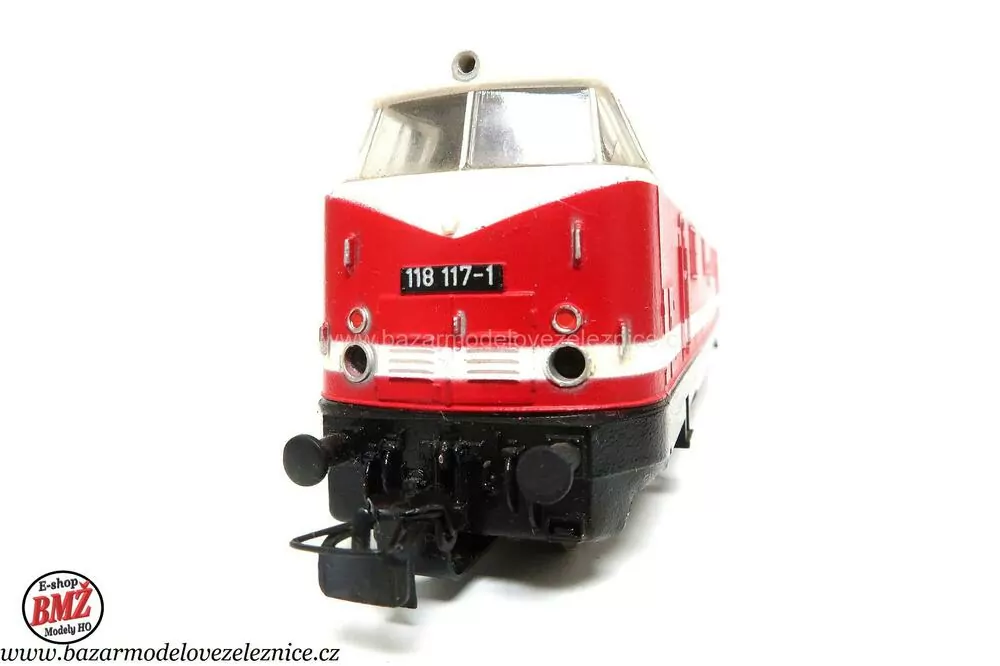 Piko DDR - DC - Dieselová lokomotiva BR 118 117 DR - HO