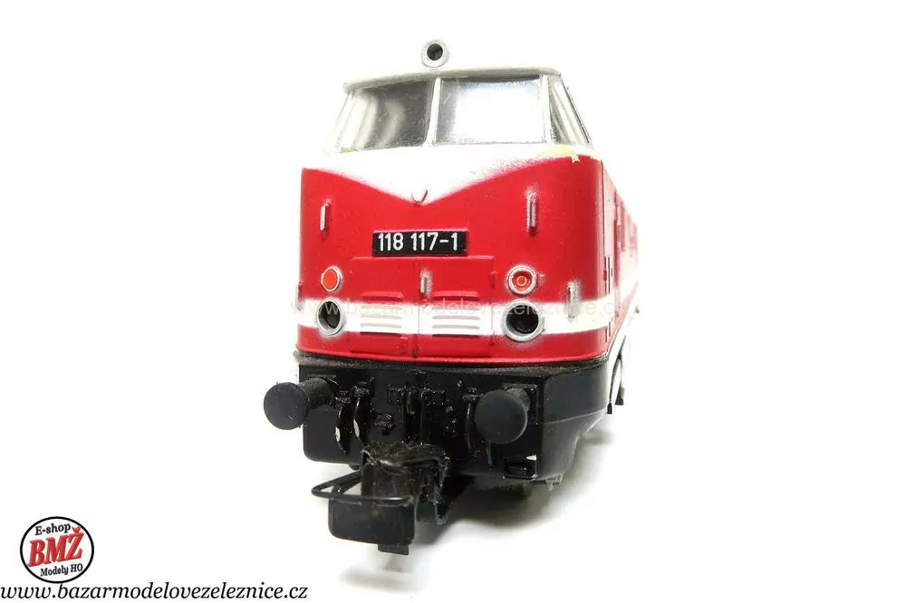 Piko DDR - DC - Dieselová lokomotiva BR 118 117 DR - HO