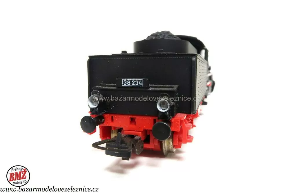 Piko DDR - DC - Parní lokomotiva BR 38 234 DR - HO