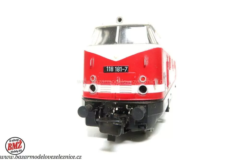 PIKO DDR - DC - Dieselová lokomotiva BR 118 181 DR - HO