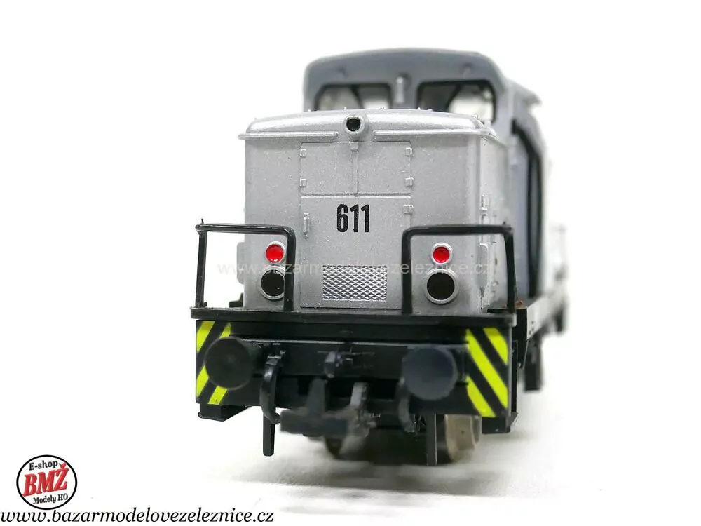 Piko DDR - DC - Dieselová lokomotiva BR 106 Werklok DR - HO