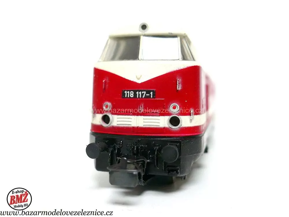 Piko DDR - Dieselová lokomotiva BR 118 117 DR - HO