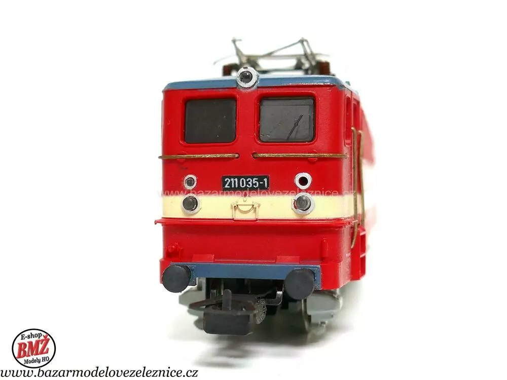 Piko DDR - DC - Elektrická lokomotiva E 211 035 DR - HO