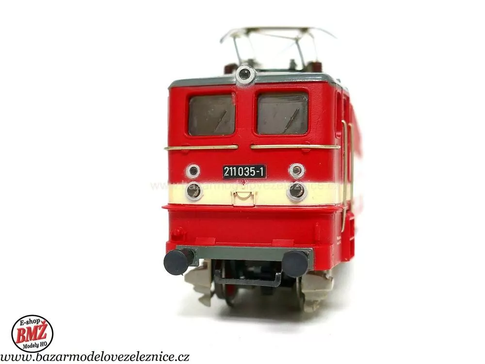 Piko DDR - DC - Elektrická lokomotiva E 211 035 DR - HO