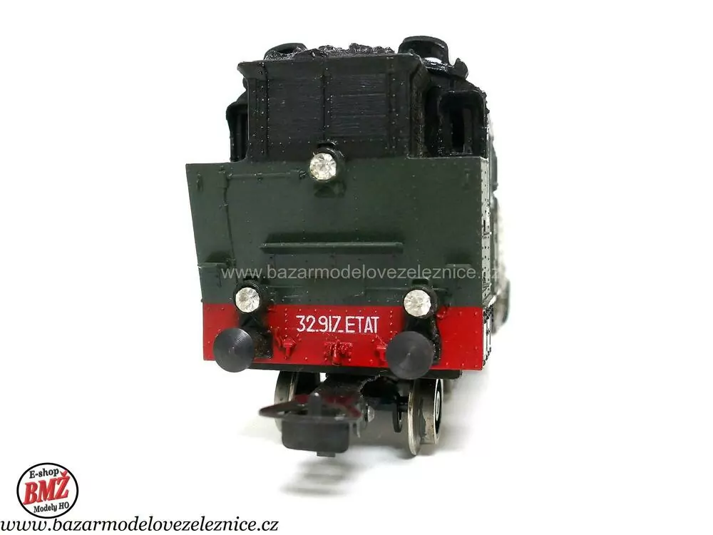 Piko DDR - DC - Parní lokomotiva BR 75 SNCF - HO