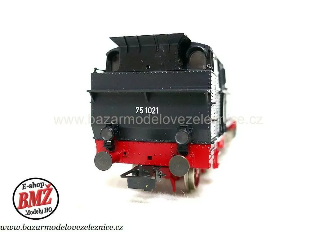 Liliput- DC- Parní lokomotiva BR 75 1021 DB - HO